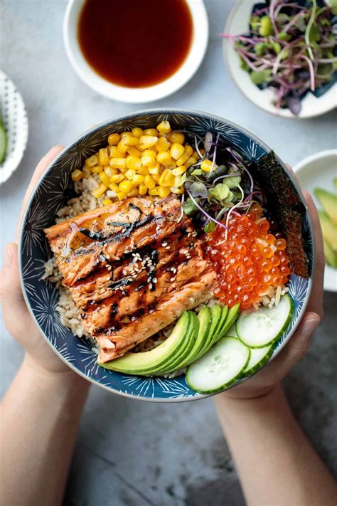 salmon rice bowl near me - Elden Steel