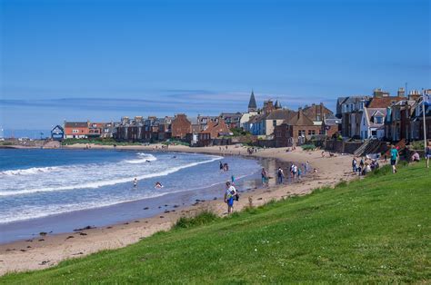 North Berwick West Beach - Photo "West Beach" :: British Beaches