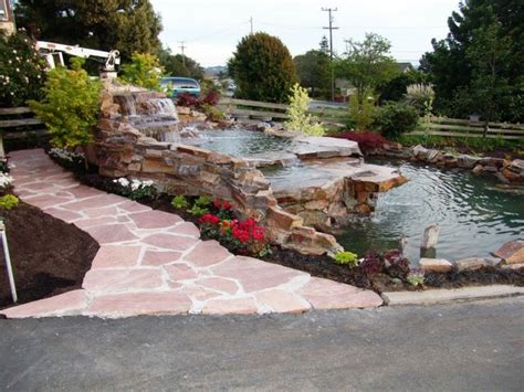 front yard pond ideas | Front yard Waterfeature! | Front yard decor ...