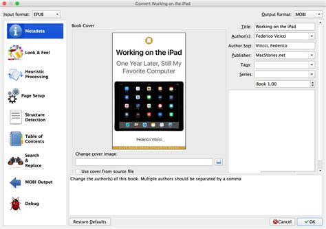 Calibre: How I put epub books on my Kindle – Six Colors