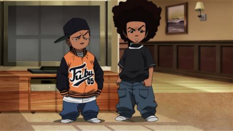 98+ Boondocks Wallpaper Huey and Riley