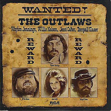 The Best Country Album Cover Artwork: Wanted! The Outlaws Greatest ...