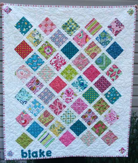 Coloradolady: Baby Girl Quilt ~ Baby Lattice Quilt Pattern