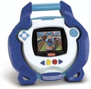 Fisher-Price Kid Tough Portable DVD Player Blue: Amazon.co.uk: Toys & Games