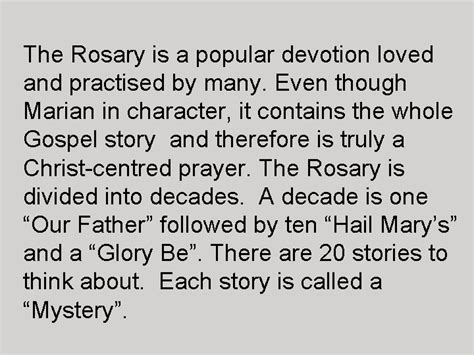 The Feast of Our Lady of the Rosary