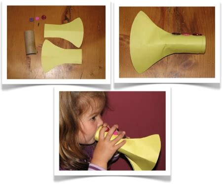 Preschool Crafts for Kids*: Easy Trumpet Music Craft