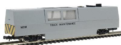 Atlas Track Cleaning Car MOW N Scale Model Train Freight Car #32551