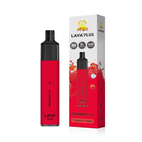 Lava Plus Disposable Vape Tobacco Free 0% Nic | 2600 Puffs - Buy Pods Now