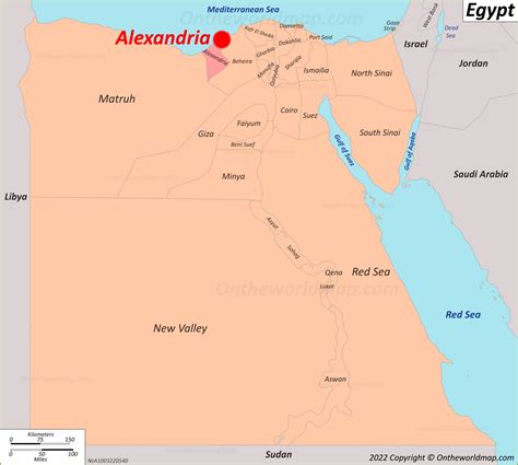 Alexandria World Map