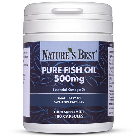 Pure Fish Oil 500mg | Nature's Best