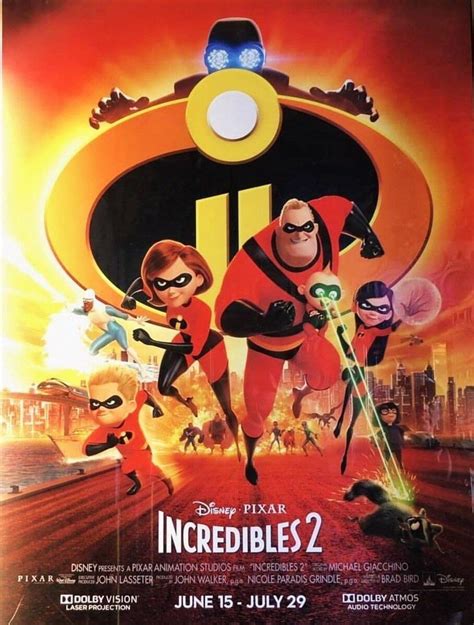 Official Incredibles 2 Poster : r/movies