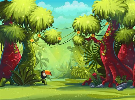 Rainforest Background For Kids