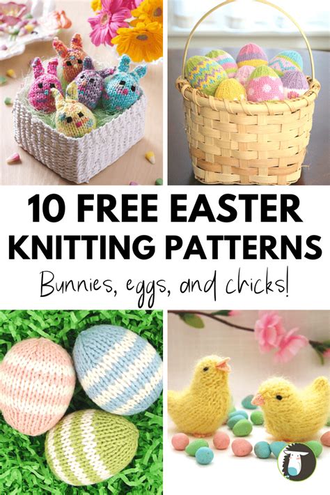 10 Free Easter Knitting Patterns — Blog.NobleKnits