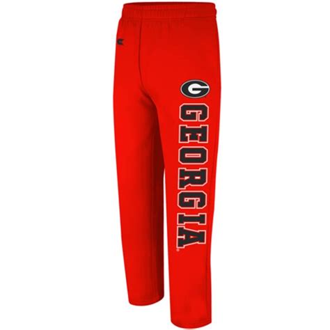 Georgia Bulldogs Automatic Fleece Pants - Red | University of Georgia Shop