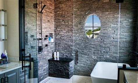 Stacked Stone Bathroom Tile – Semis Online