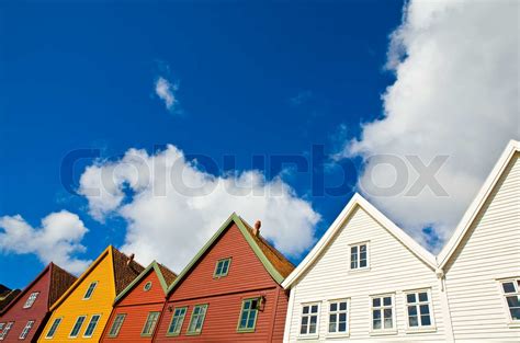 Traditional Norwegian architecture | Stock image | Colourbox