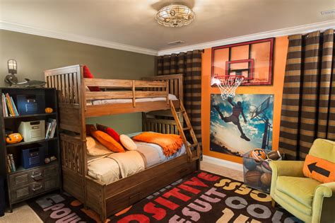 14 Awesome Basketball Themed Rooms For Your Youngsters