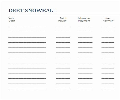 Dave Ramsey Debt Snowball Spreadsheet And Dave Ramsey Snowball Sheet ...