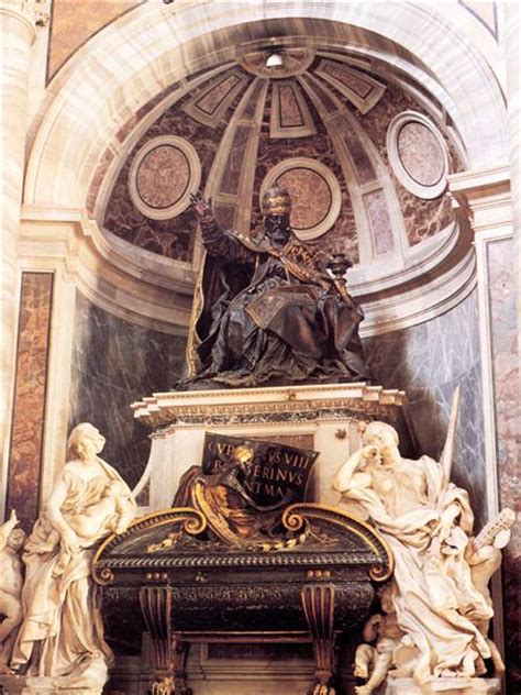 Tomb of Pope Urban VIII, 1627 - 1647 - Gian Lorenzo Bernini - WikiArt.org