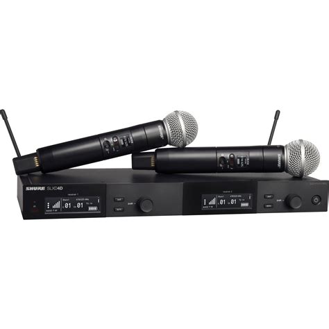 Shure SLXD24D/SM58 Dual-Channel Digital Wireless