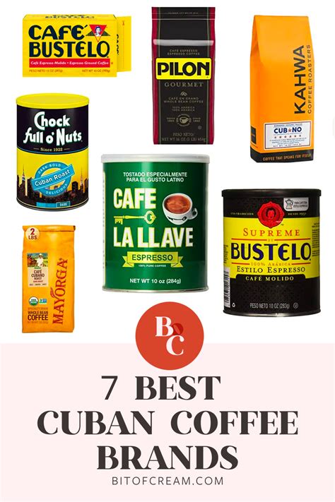 7 Best Cuban Coffee Brands - BIT OF CREAM