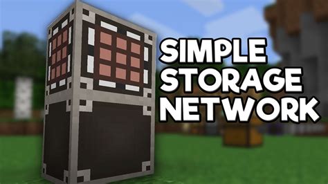 Simple Minecraft Storage System