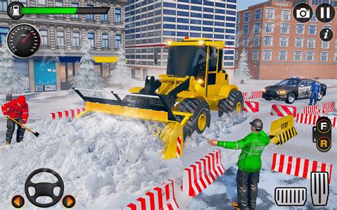 Snow Excavator Driving Sim on Behance