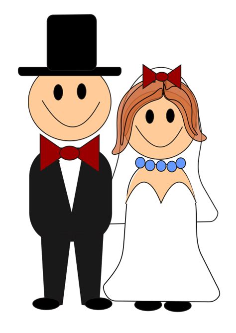 Bride And Groom Cartoon Images - Cliparts.co