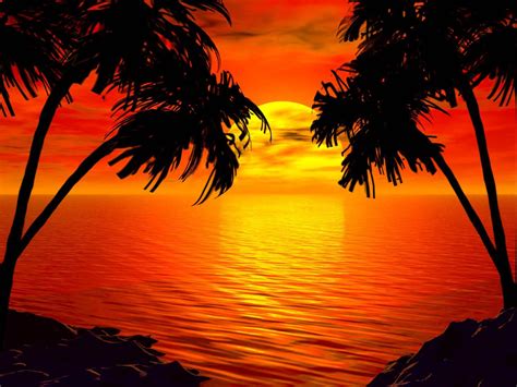 Another Tropical Sunset by intothemoonbeam on deviantART | Beach sunset ...