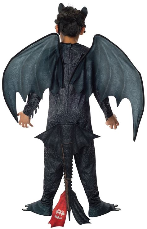 Kids Toothless Night Fury How To Train Your Dragon Fancy Dress Costume ...