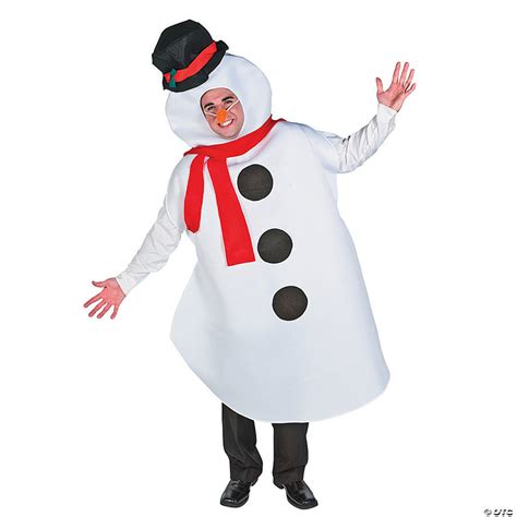 Adult’s Large Snowman Costume | Oriental Trading