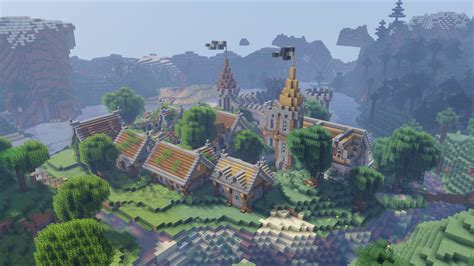 Medieval village minecraft map 1.12.2 - tolfgoo