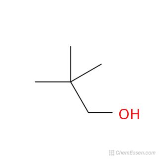 NEOPENTYL ALCOHOL Structure - C5H12O - Over 100 million chemical ...