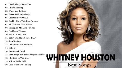 Whitney Houston Greatest Hits 2020 | The Very Best Songs Of Whitney ...