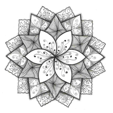 Easy Mandala Drawing at PaintingValley.com | Explore collection of Easy ...