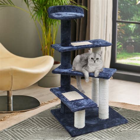 100cm Multi Level Cat Scratching Tree Cat Tree Trees Scratching Post ...