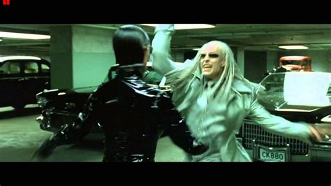 The Matrix Reloaded - Morpheus VS The Twins ( Garage Fight Scene)HD ...