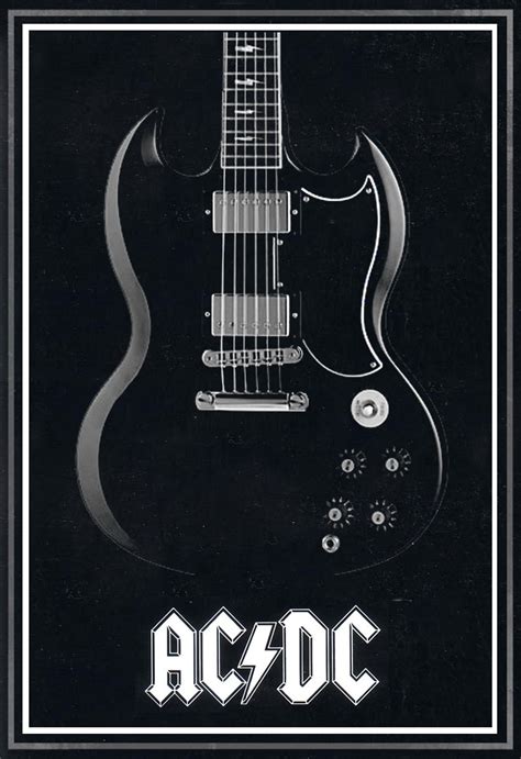 AC/DC back in black poster by MitchBaker13 on DeviantArt