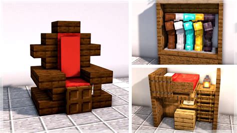 Minecraft: 30+ Medieval Interior Build Ideas and Hacks - YouTube