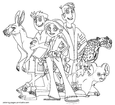 Printable Wild Kratts