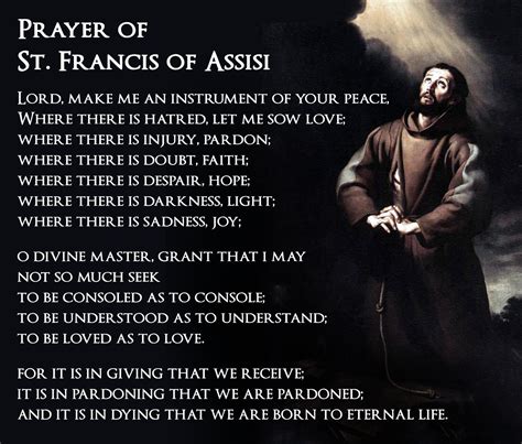 PRAYER OF ST. FRANCIS OF ASSISI #ChooseToBeBrave #YearOfTheLaity # ...