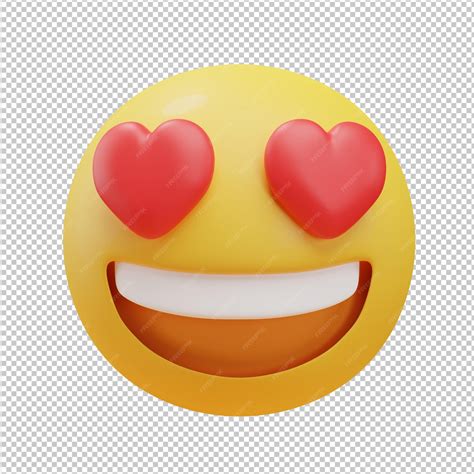 Premium PSD | Excited face emoji 3d illustration