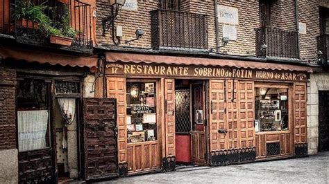 El restaurante más antiguo del mundo está... en Madrid