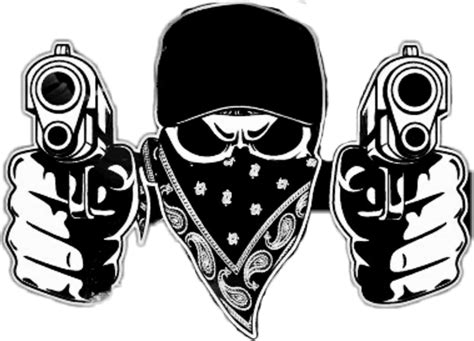 Gangster Png Stickers Clipart - Full Size Clipart (#5375250) - PinClipart