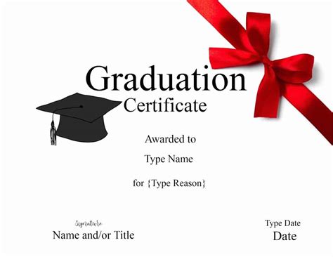 Graduation Certificate Template | Customize Online & Print