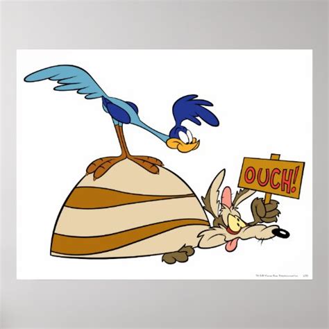 Wile E Coyote and ROAD RUNNER™ Acme Products 5 Poster | Zazzle