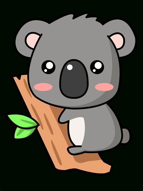 How To Draw A Cute Koala - Drawings ... | Koala