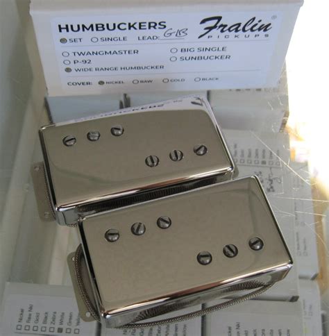 Lindy Fralin Wide Range Humbucker Pickups Set