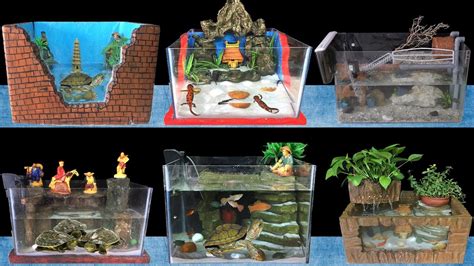 TOP 7 DIY Turtle Aquarium Fish Tank - Home Decoration Ideas #56 - YouTube