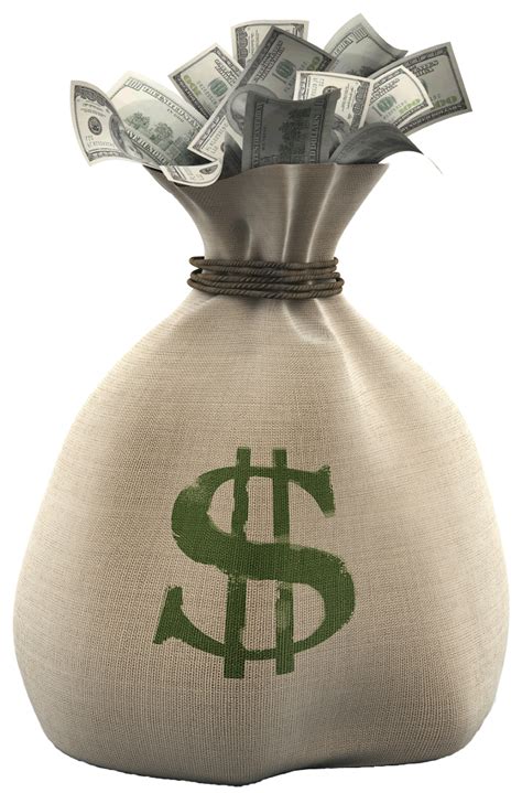 Money Bag PNG Free Download | PNG Mart